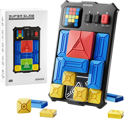Giiker Super Slide Puzzle Games, Original 500+ Challenges Brain Teaser Puzzle, T
