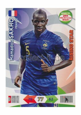 Panini Adrenalyn Road World Cup Brazil 92 - Mamadou Sakho - Rising Star