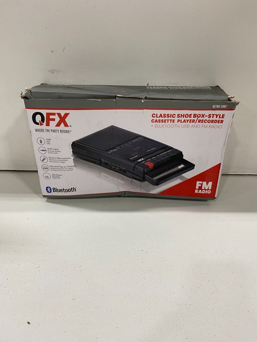OFX Classic Shoe Style Cassette Player / Recorder | eBay