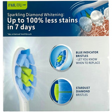 Sparkling Diamond Whitening Toothbrush - Up to 100% less stains in 7 Days