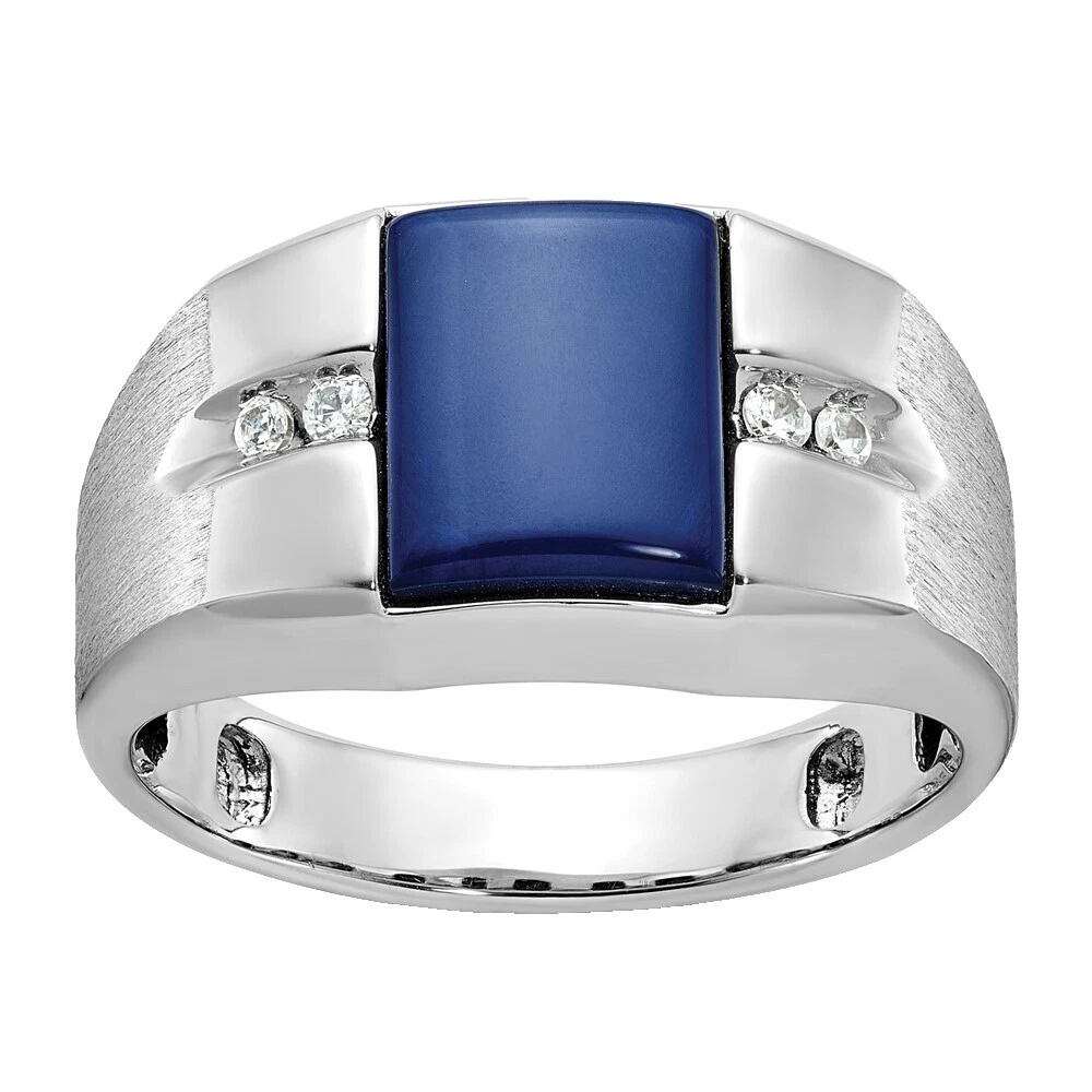 Sapphire Star Rings for Men