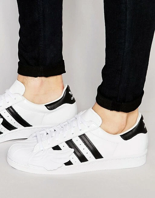 revelación camarera escritura ADIDAS SUPERSTAR X JEREMY SCOTT WINGS TRAINERS UK 9 EUR 43 1/3 US 9.5 WHITE  MENS | eBay