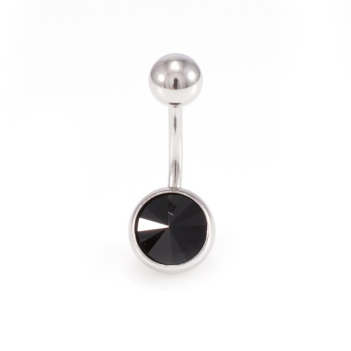 Belly Button Rings Package of 4 Navel Piercing with Jewels 14g - Picture 11 of 12