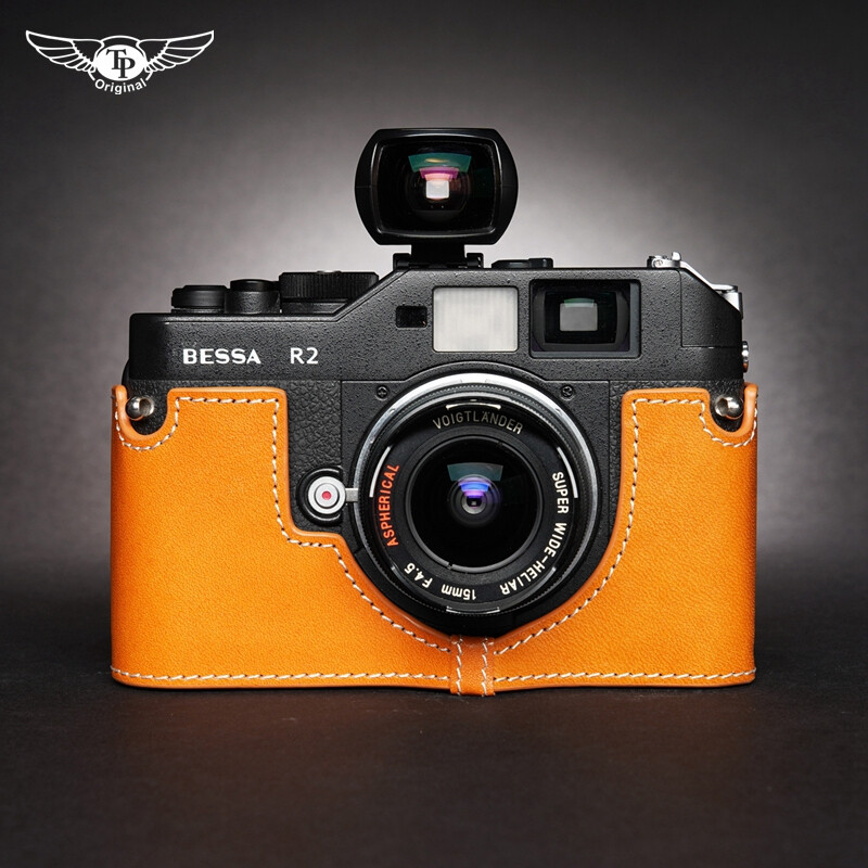 Voigtlaender Leather Case Bessa R2 R3M R4A Rollei 35RF Handmade