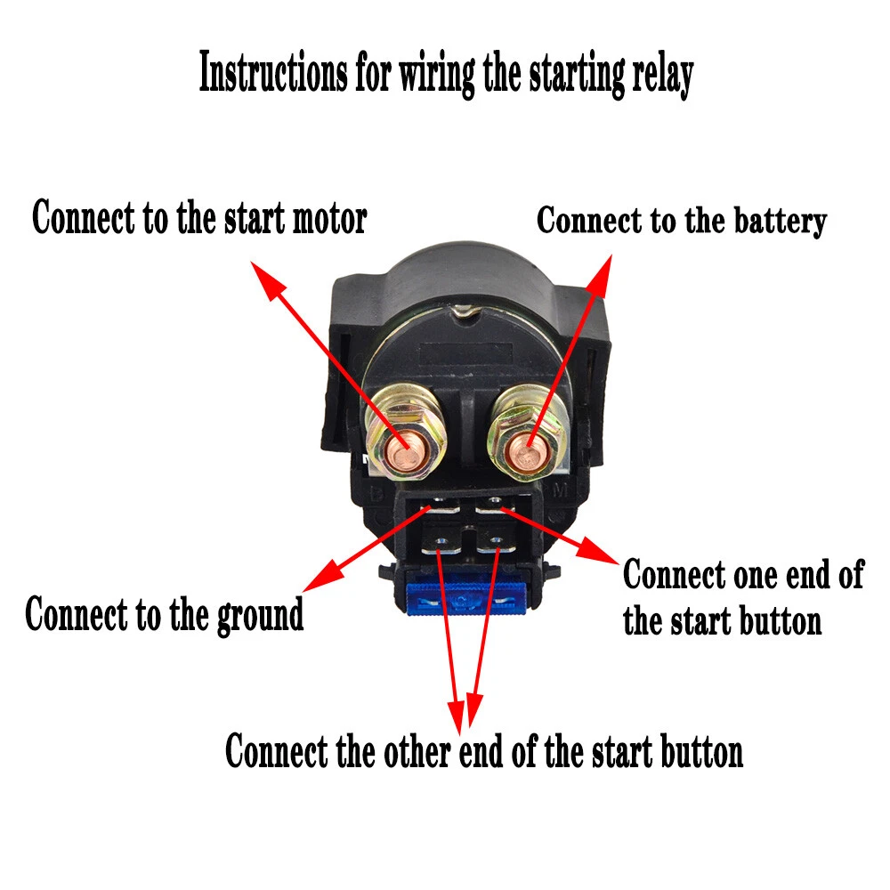 1984 Honda CB650 Nighthawk Starter Relay Solenoid Switch – 5th Gear Parts