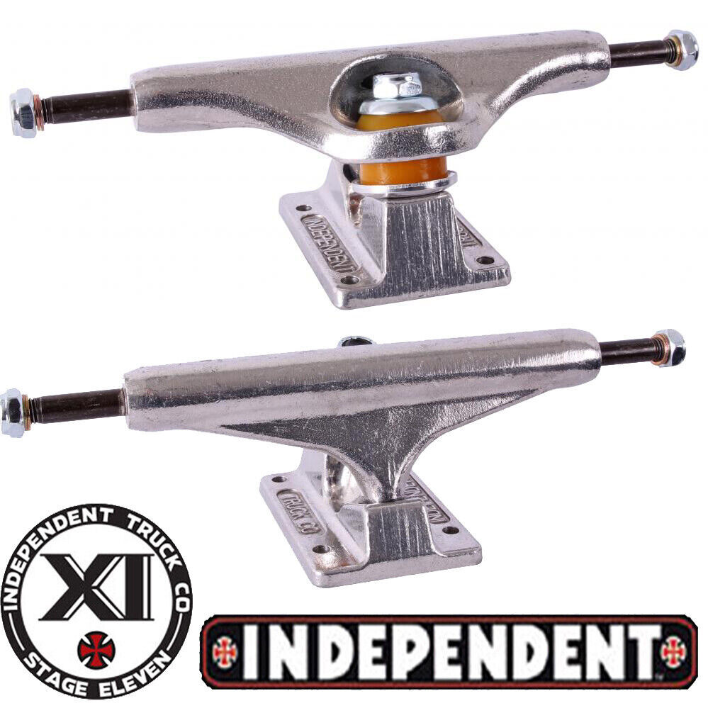 Independent Trucks Fase 11 - Assale Skateboard Standard 169 Mm, Set 2 Pezzi, Alti - 2