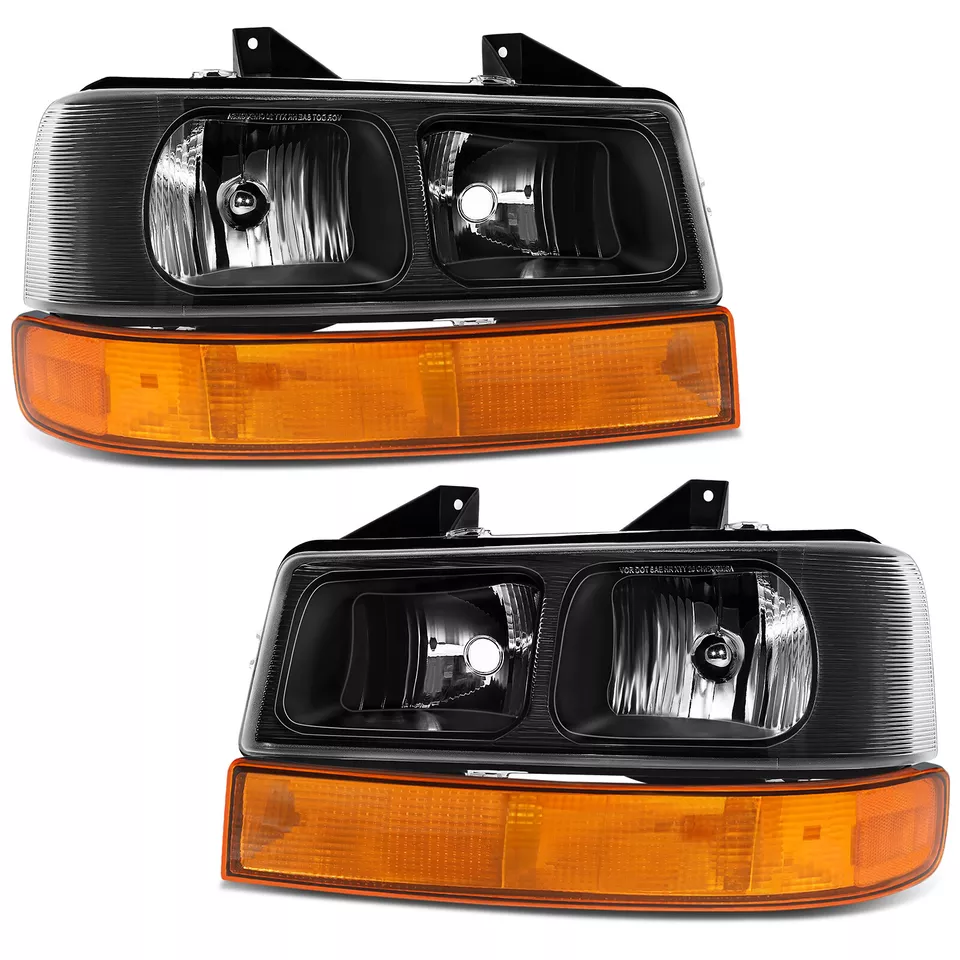 Headlight Kit For 2003-2021 Chevrolet Express 2500 LH RH Includes Parking Lights Foto 4 de 4