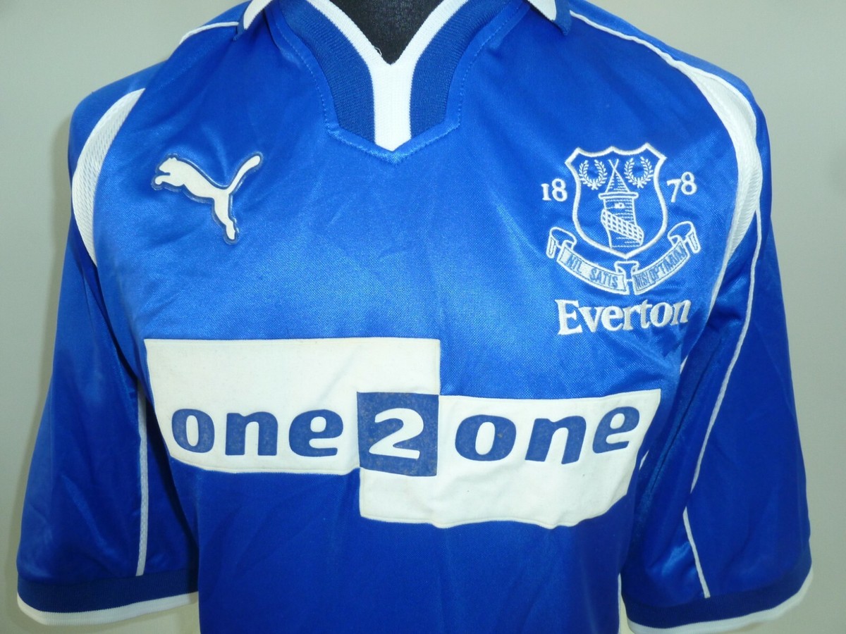 Everton Home football shirt 2000 - 2002 soccer jersey Umbro