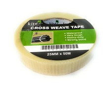 Reinforced Glass Tape Crossweave Strong Filament Heavy Duty 50m Rolls 25,50,75mm