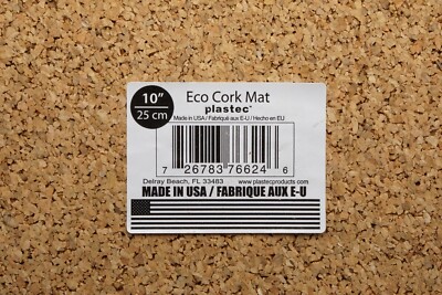 フォード 12 Pack New Plastec ECR10 Eco Cork On Plastic Mat 10