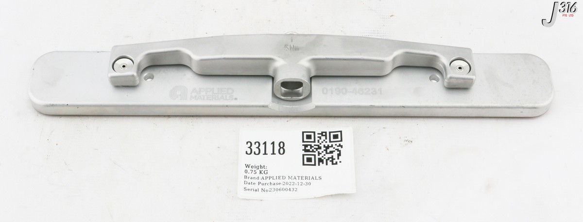 33118 APPLIED MATERIALS DOOR SLIT VALVE, 34CM X 4CM 0190-46231 | eBay