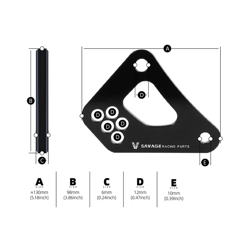 Kit de palanca de cojín de eslabones de bajada traseros para SUZUKI GSXR 600/GSXR750/GSX-R 1000 Foto 2 de 4