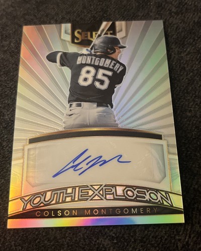 2023 Select Colson Montgomery Youth Explosion Silber Prizm Holo Rookie #29/99