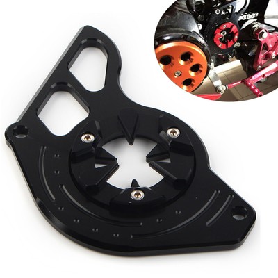Kettenrad Kettenschutzabdeckung linker SCHWARZ für HONDA GROM MSX125/SF 2013-19