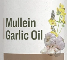 MULLEIN GARLIC OIL - Gentle Herbal Ear Drop Formula for Aches & Infections USA