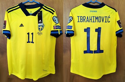 SWEDEN jersey 2021 #11 IBRAHIMOVIC WC Qualy vs Spain