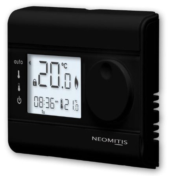 Neomitis RT7B Plus Wired Digital 7 Day Programable Room Thermostat Boiler+ Black