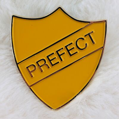 Harry Potter Hufflepuff House Prefect Badge Universal Studios Enamel Trading Pin
