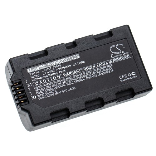 Batterie 3400mAh Compatible Sokkia SET 230R3 - Réf. 40200040, 7380-46, BDC46, SDL30 - Neuf