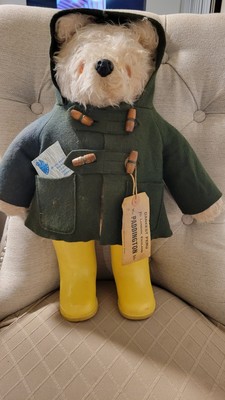 18  Vintage Gabrielle Designs Paddington Teddy Bear 1972 Dunlop Boots No Hat 