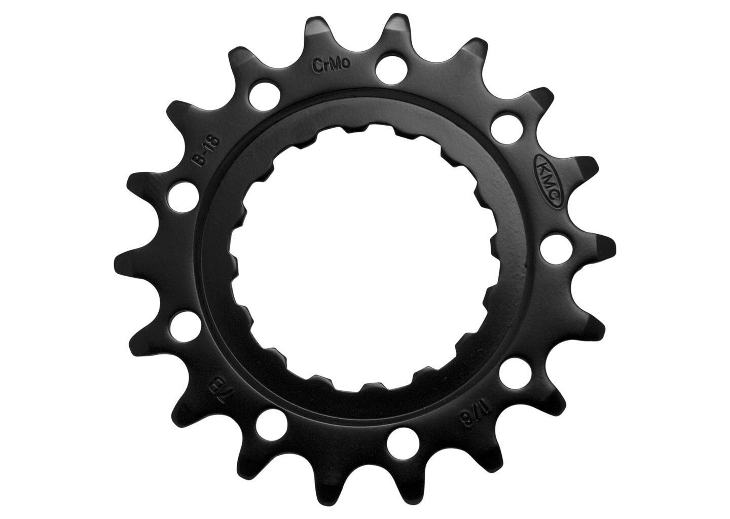 KMC ebike Chainring - 18T - Bosch Drive Gen. 2 Sprocket - Wide - 1/2"" x 1/8""