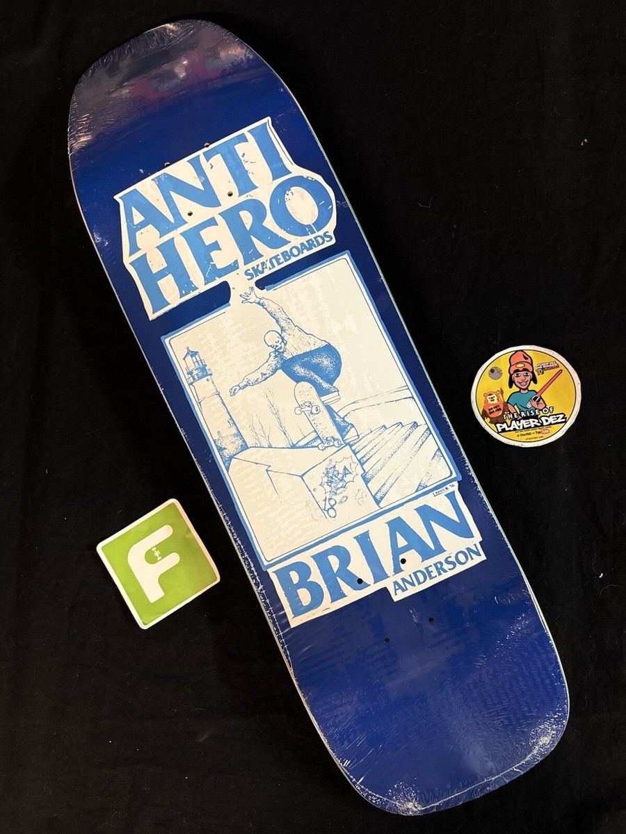 Lance Mountain x Anti Hero アート ポスター① RARE Anti Hero Brian Anderson Lance Mountain Shaped Skateboard