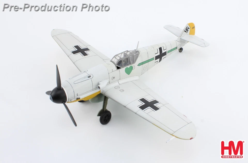 Hobby Master HA8762, BF 109F-4 flown by Obt. Otto Kath, Stab/JG 54, 1:48 - Image 4 of 4