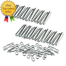 30 Sets Conical Coupler Pins with R-Clip, Stage Lights Truss Replace Accessories