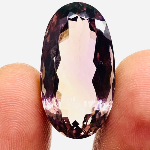 VVS 36.35 Cts Natural Ametrine 28x15mm Oval Cut Untreated Loose Gemstone - Picture 11 of 12