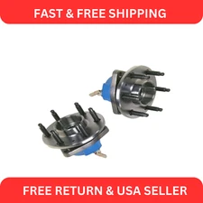 Wheel Hub & Bearing Pair Kit Front Rear Pair 6 Lug for Cadillac SRX STS-V