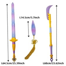 Hot Sword With Symbol Outfits Roleplay Sword Cosplay Prop Women Men Halloween Ca