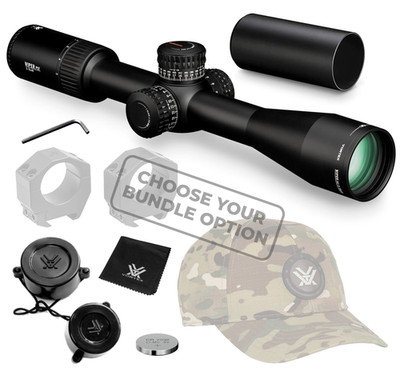 Vortex Optics Viper PST Gen II 3-15x44 FFP Riflescope EBR-7C (MOA) w/ Rings