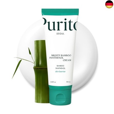 PURITO Panthenol Cream, Glow Skin, Skin Barrier Repair, for All Skin Types,