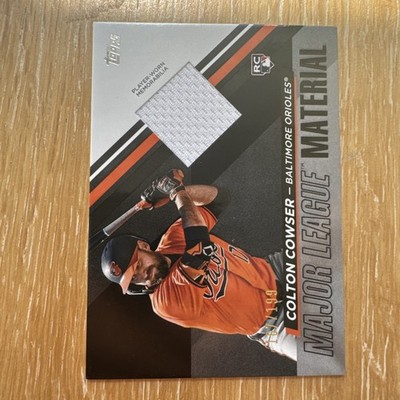 2024 Topps Update Major League Material Colton Cowser RC Rookie Patch #MLMU-CC