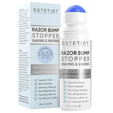 Razor Bump Stopper Roll-On, Dark Spot Remover  Ingrown Hair Treatment for Men 