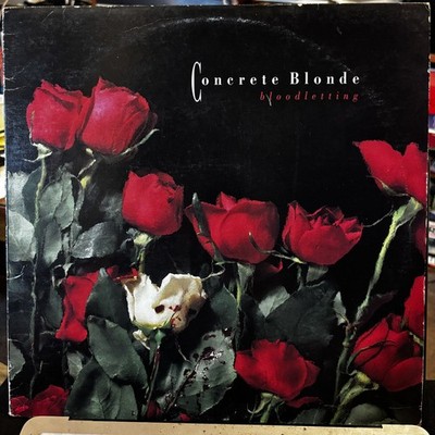 CONCRETE BLONDE Bloodletting LP RED Colored Vinyl Original IRS Records 1990