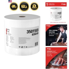 GeneralClean X50 Cloths Cleaning Wipes 35015, Jumbo, Strong Towels for Extend...