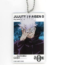 Jujutsu Kaisen 0 Satoru Gojo Acrylic keychain Big Tag baseyard tokyo Japan