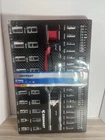 JobSmart 82 Piece Mechanic Tool Set 1/4 3/8 Drive Chrome NEW Fast Ship
