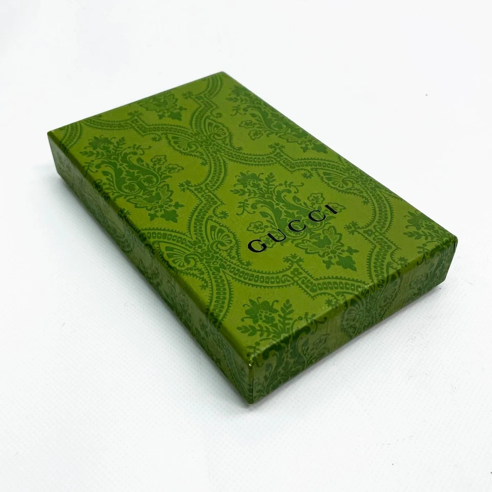 GUCCI Kartenetui mit GG-Prägung, 100 % Leder - Bild 4 von 4