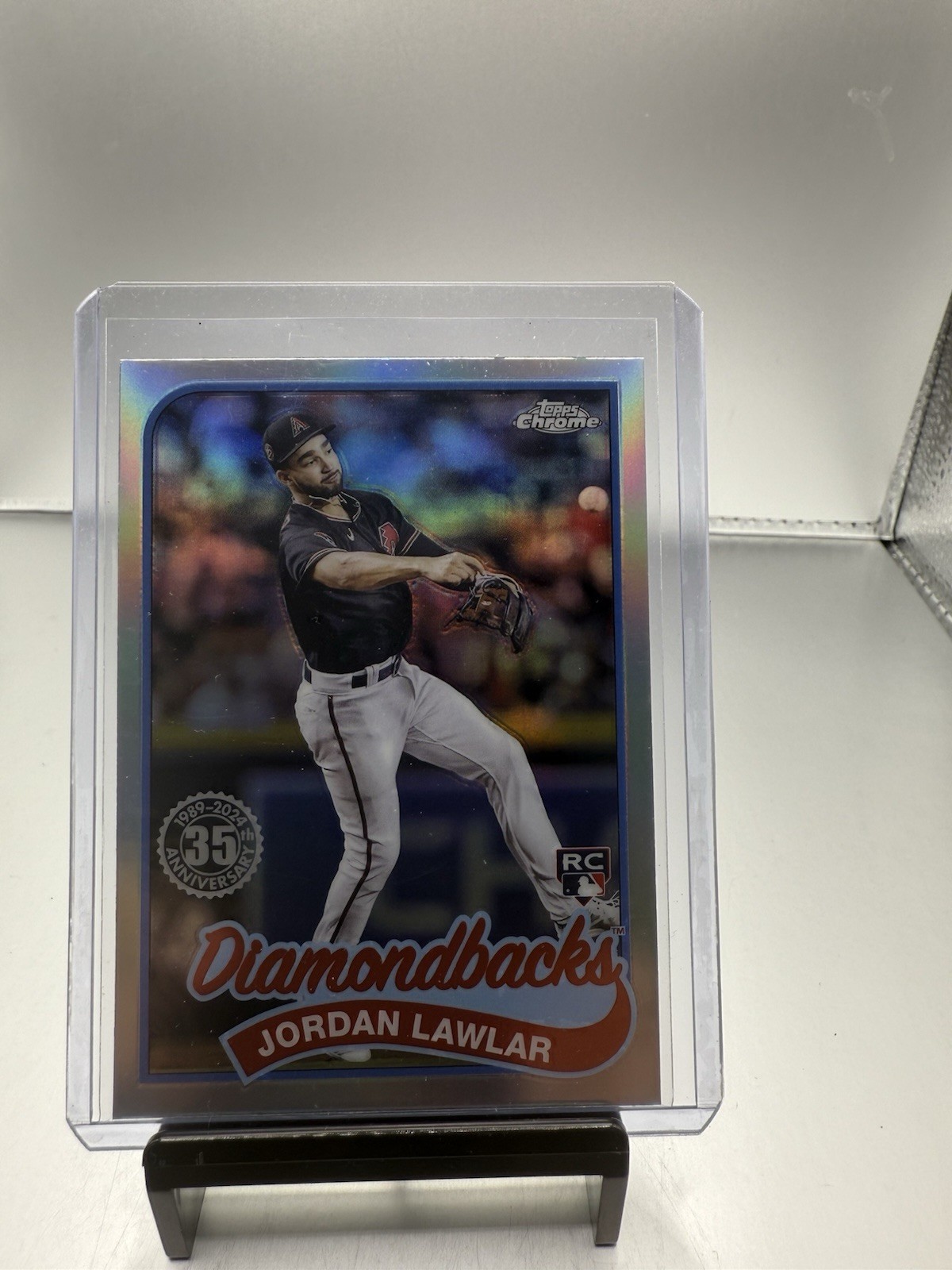 2024 Topps Chrome - 1989 Topps Baseball Jordan Lawlar #89CB-14 (RC)