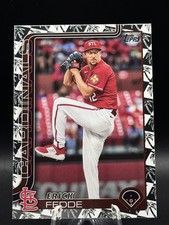 2025 Topps Series 1 Erick Fedde #229 Spring Training Border Parallel 