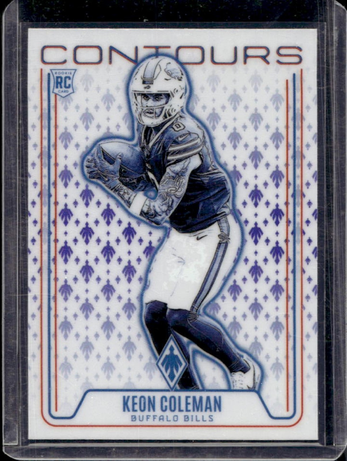 2024 Phoenix Keon Coleman Contours RC Purple Rookie #CON-KCN Bills