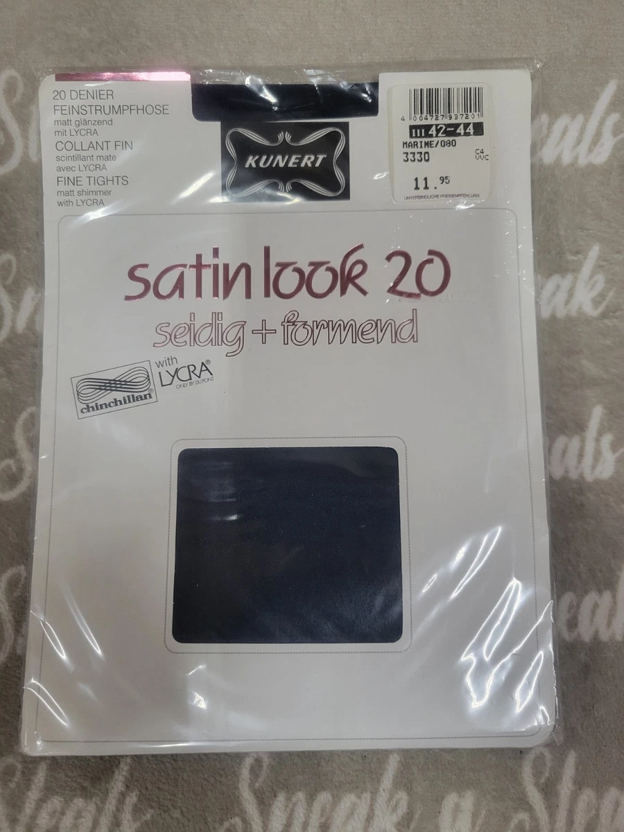 Collant Kunert Soft Look 20 - Mat - 20 Deniers - Composition Cachemire (Couleur) - Taille 44-46 (L) - Neuf Avec étiquettes