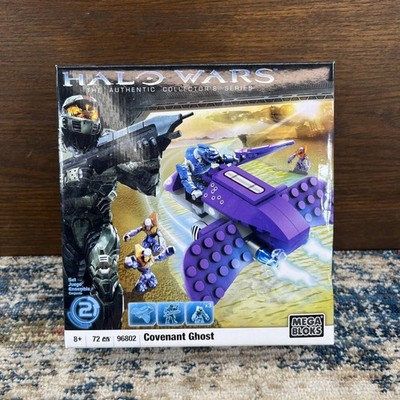 Mega Bloks Halo Wars Covenant Ghost 96802 72 Pieces Building Set -New Sealed NIB