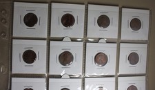 * MIXED  USA LINCOLN CENT  X 20 LUSTEROUS BUSINESS STRIKE GOOD CONDITION #DFH35