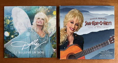 Dolly Parton Lot of 2 CDs Sha-Kon-O-Hey! (Opened) and I Believe In You (Sealed)