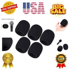 5 Pack Foam Mic Cover Handheld Microphone Windscreen 5 Pack