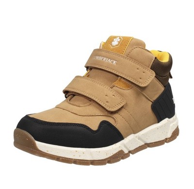 Lumberjack Crumb - Stiefel mit gelben Rissen - Junior Kinderschuhe