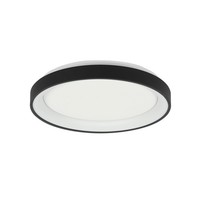 Led Deckenleuchte Wohnzimmer Schwarz Weiß Ø28 Cm 2700 K Deckenlampe Wohnlich